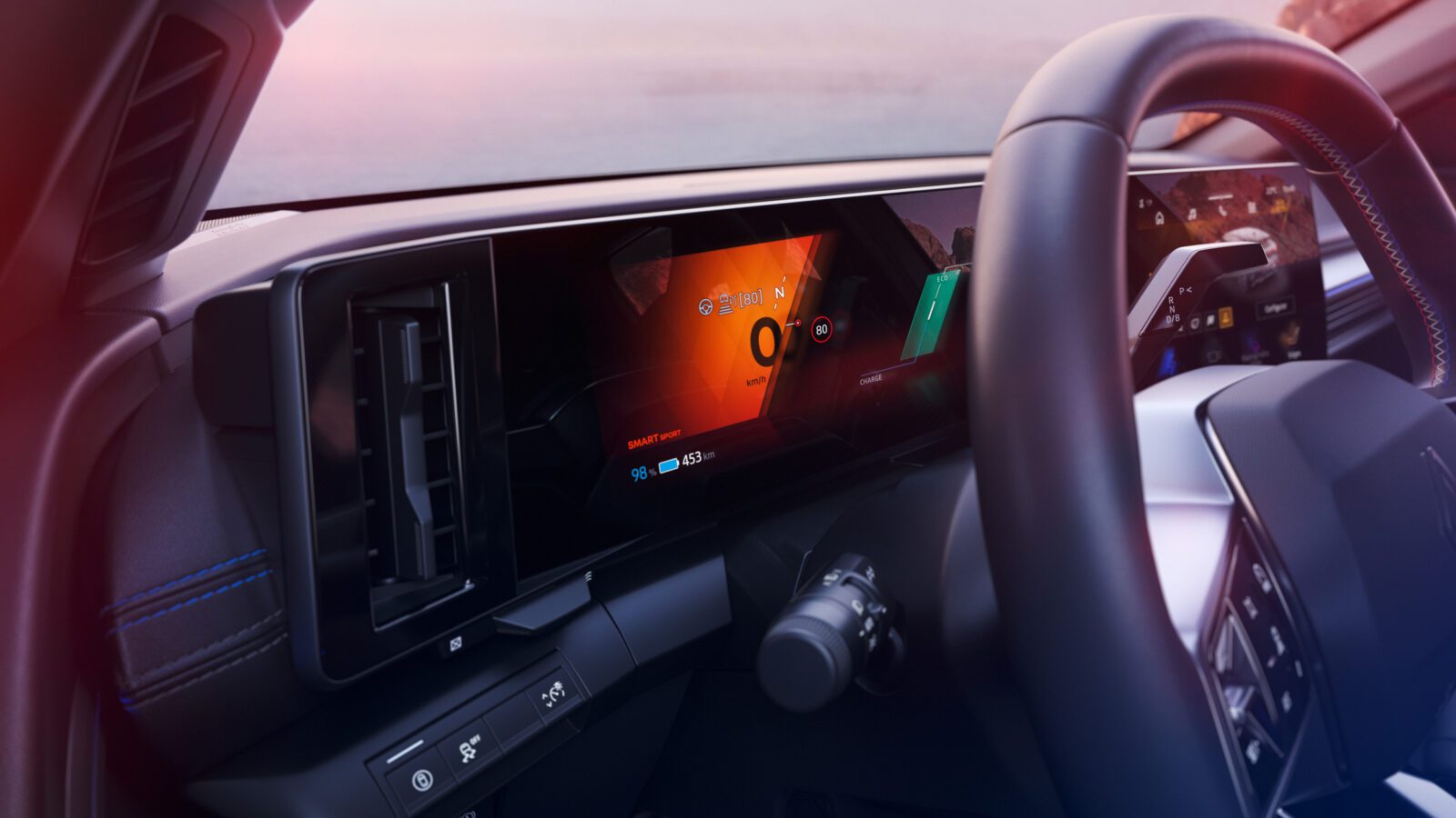 Nieuwe Megane-E-Tech-electric connectiviteit