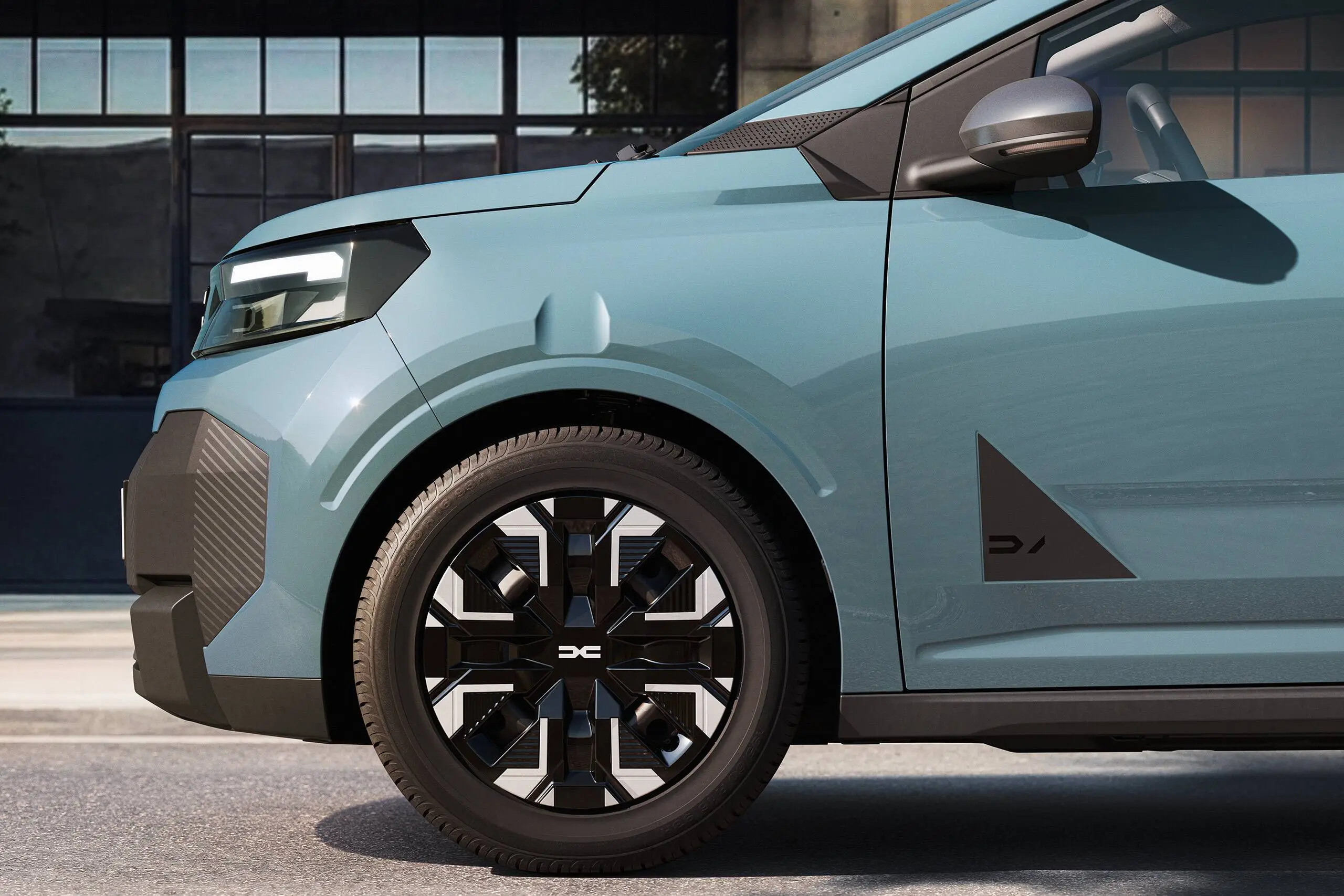 Nieuwe Dacia Spring 2026 wheels