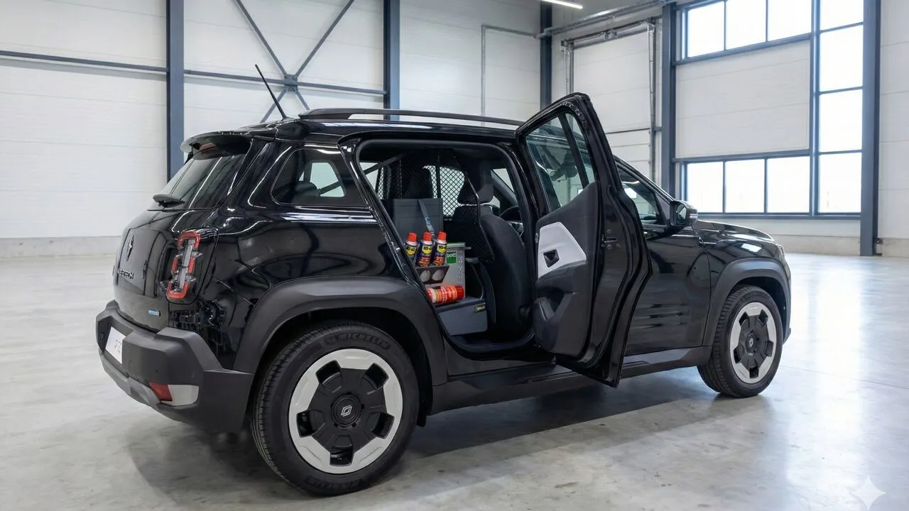 R4 Van laadruimte