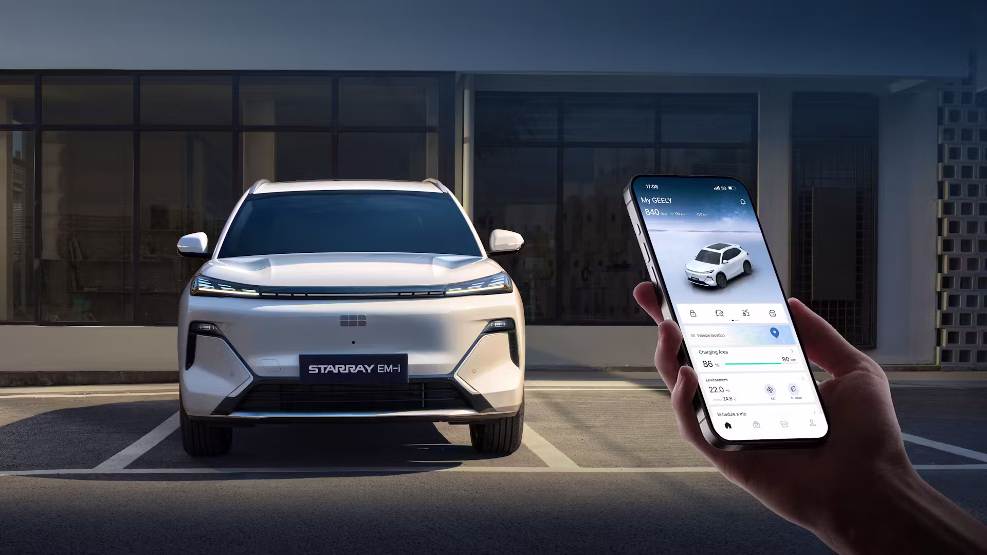 GEELY STARRAY EM-i Geely App