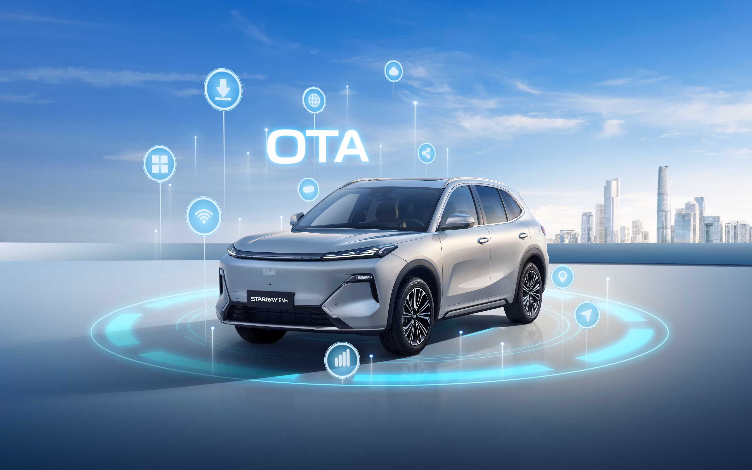 Geely Sterray EM-i -ota-updates