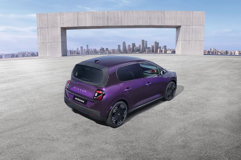 Nissan PIXO schuin-achter